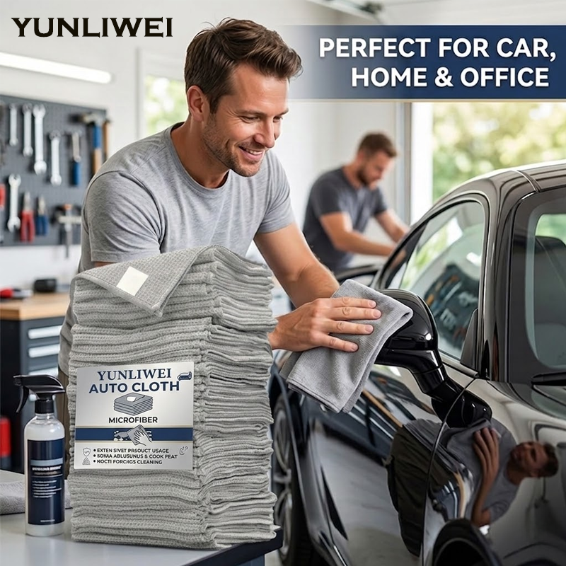 Microfiber Towel Detailing - Yunliwei Microfiber Cleaning Cloths for Bicycle