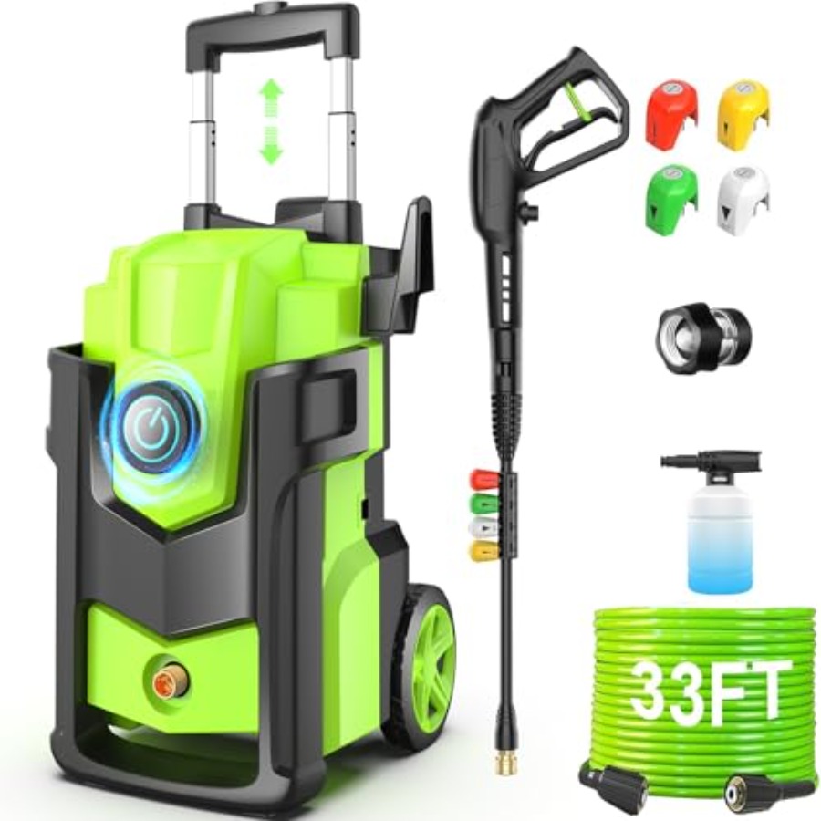 Foam Cannon Car Wash - Prure Cleaner 5000PSI, Heavy Duty Power