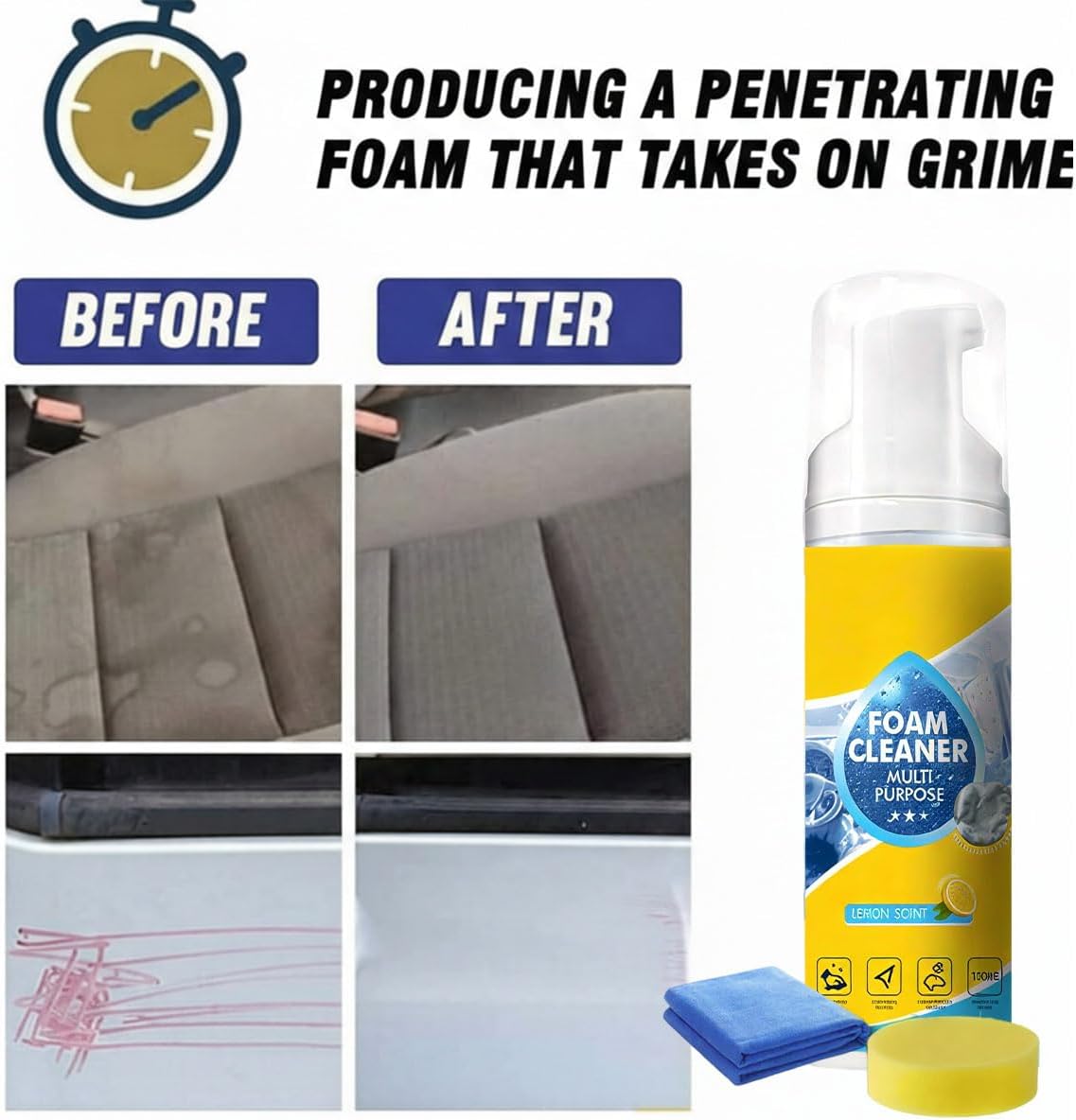 New 150ML Portable Multipurpos - Leather Cleaner Interior avis et prix