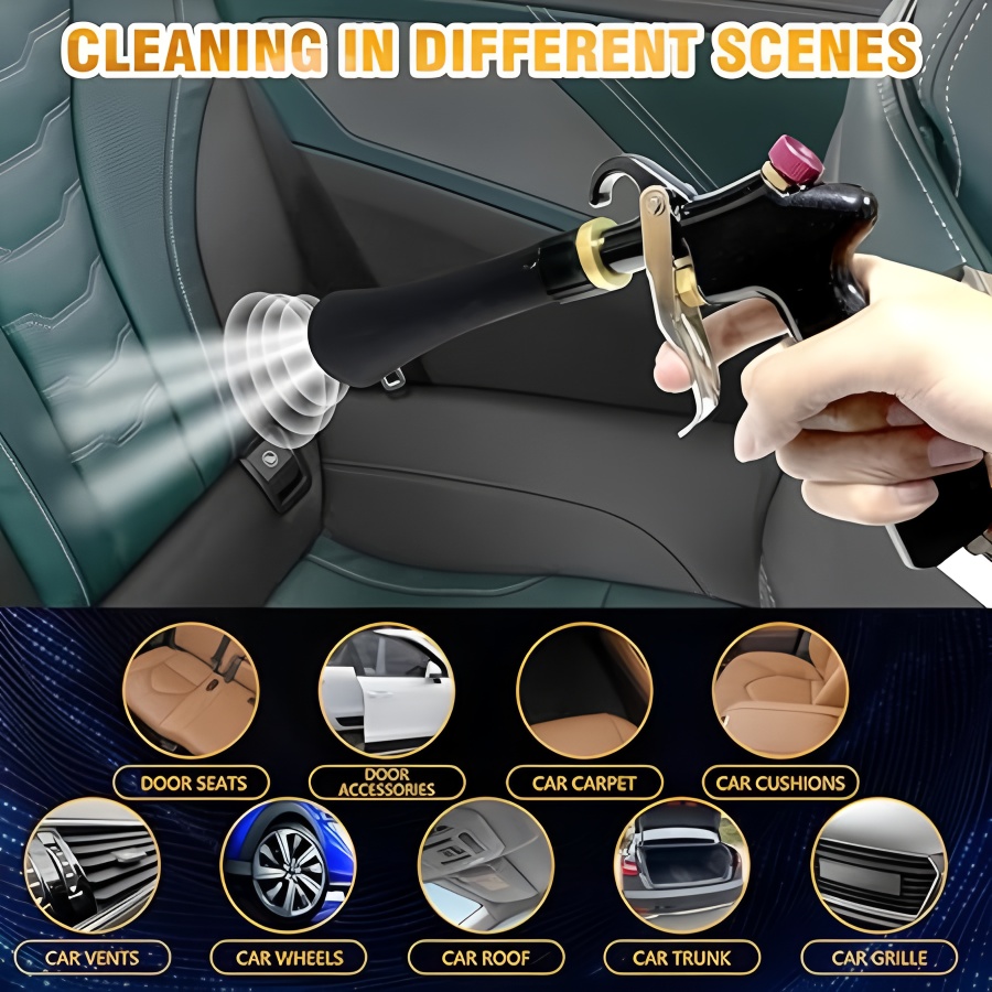 Air Blow Gun Car Interior Clea - Dirt Brush Interior avis et prix