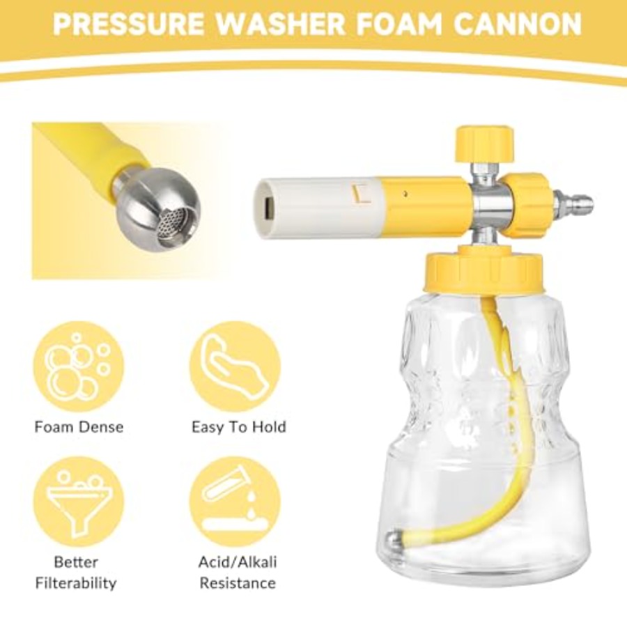 Foam Cannon for Pressure Washe - Foam Cannon Car Wash avis et prix