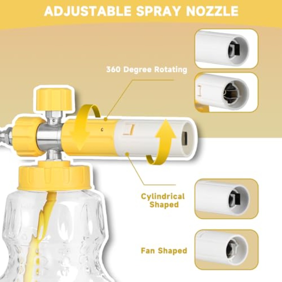 Foam Cannon for Pressure Washe - Foam Cannon Car Wash avis et prix