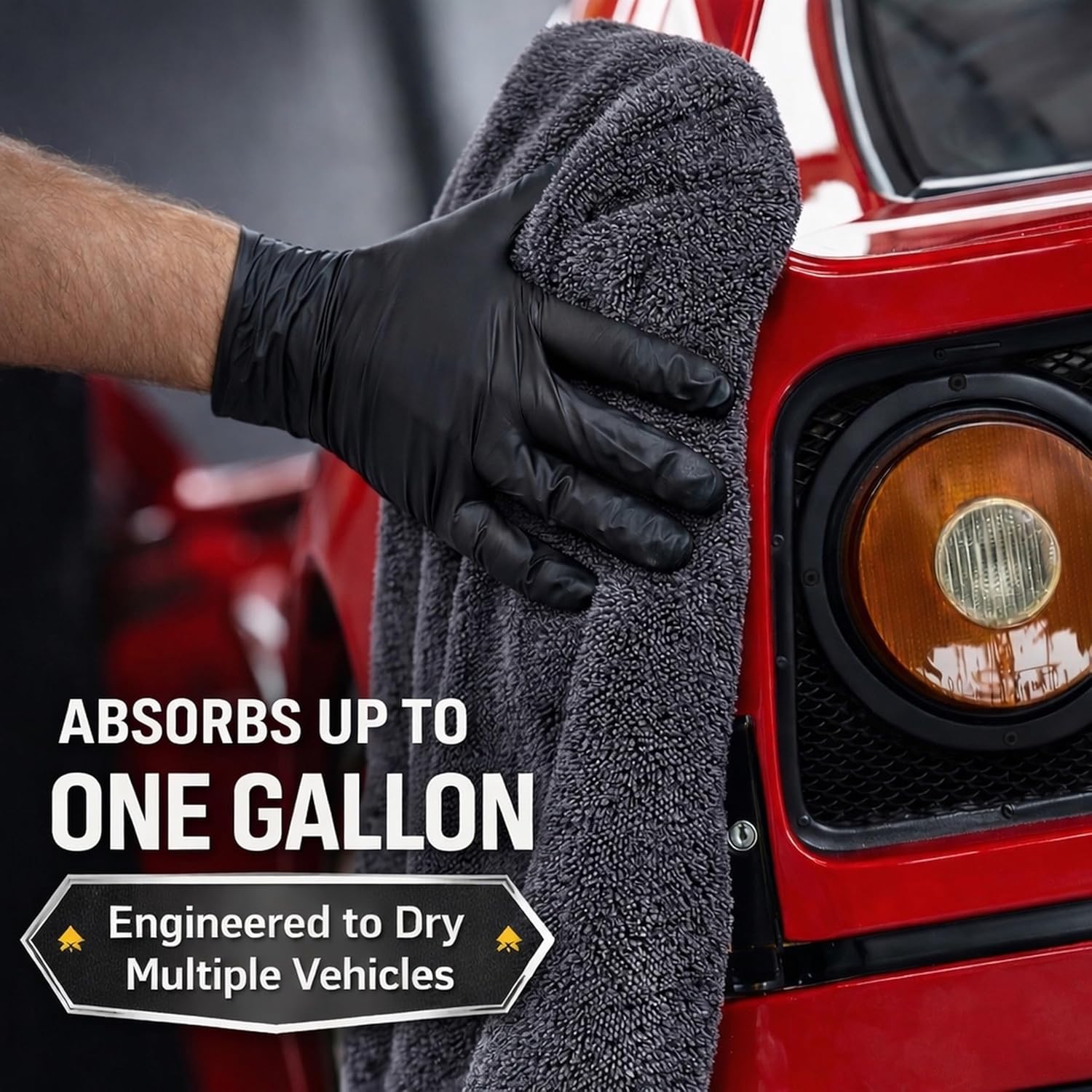 24x36 Car Drying Towel 1200 GS - Microfiber Towel Detailing avis et prix
