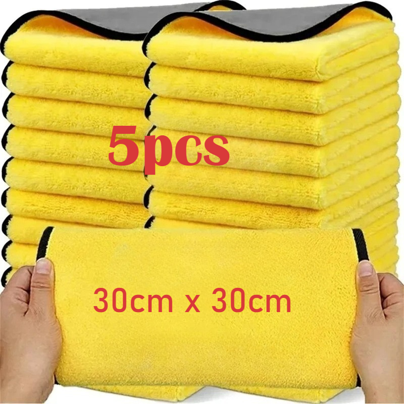 Double Sides Car Microfiber Cl - Microfiber Towel Detailing avis et prix