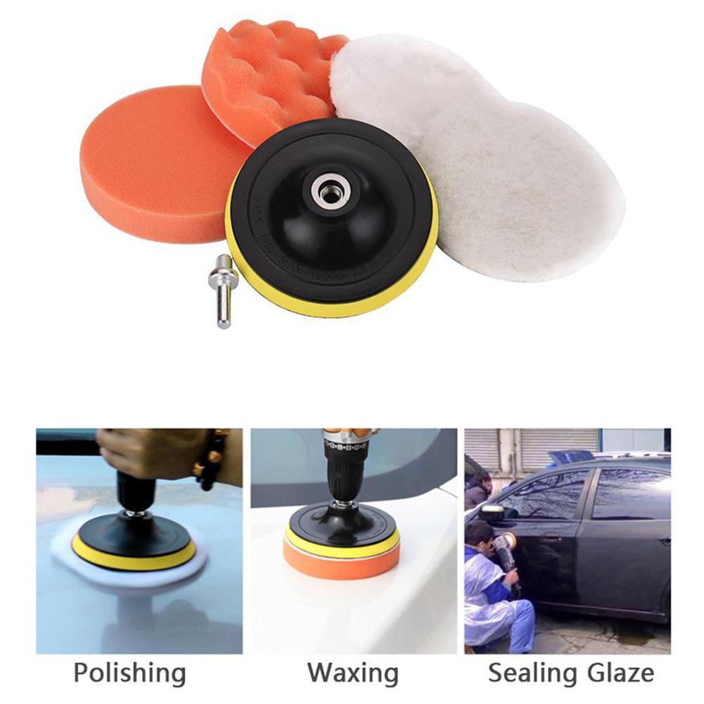 6pcs/set Car Polishing Sponge  - Polish Pad Set Buffer avis et prix
