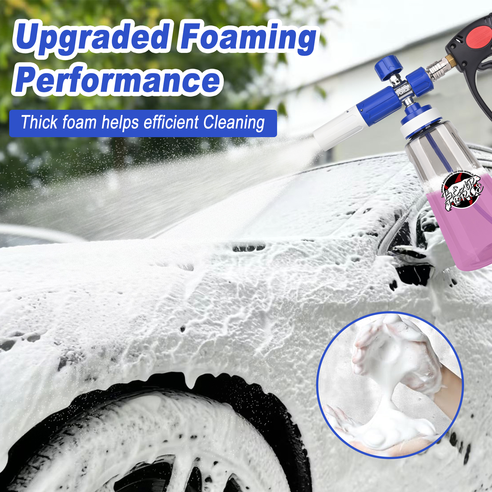Pressure Washer Upgraded Foam  - Foam Cannon Car Wash avis et prix