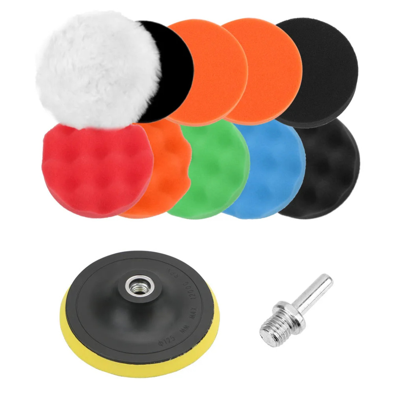 12Pcs/set Car Polishing Pad Pa - Polish Pad Set Buffer avis et prix
