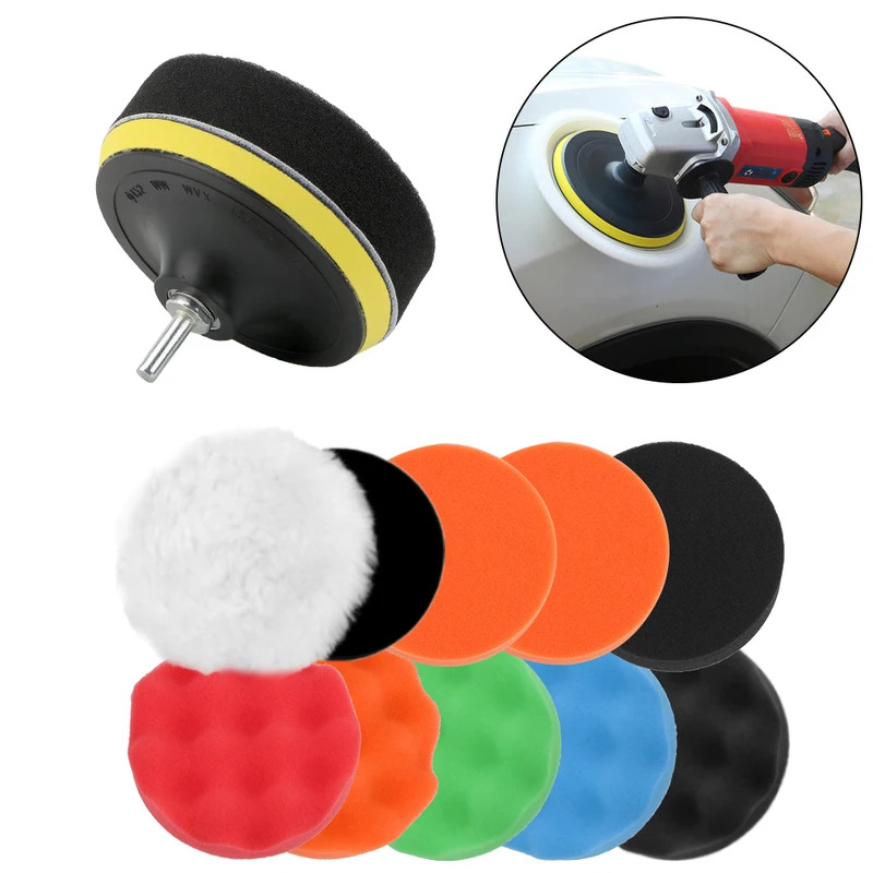 12Pcs/set Car Polishing Pad Pa - Polish Pad Set Buffer avis et prix