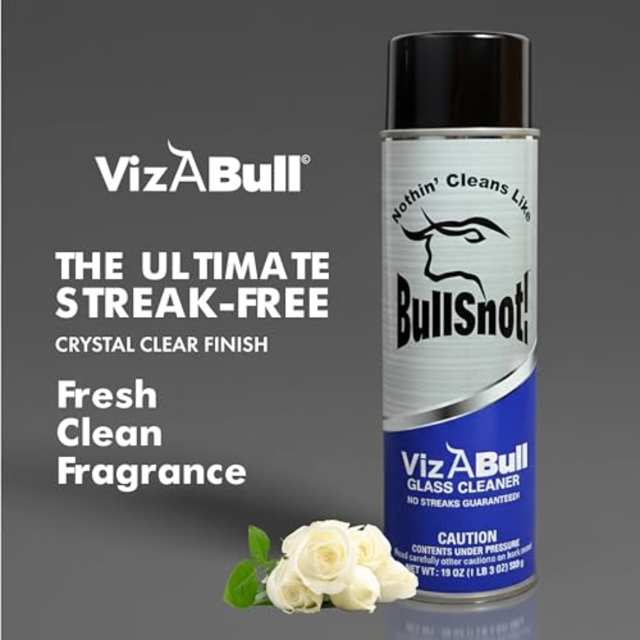 BullSnot VizABull Glass Cleane - Glass Cleaner Streak avis et prix