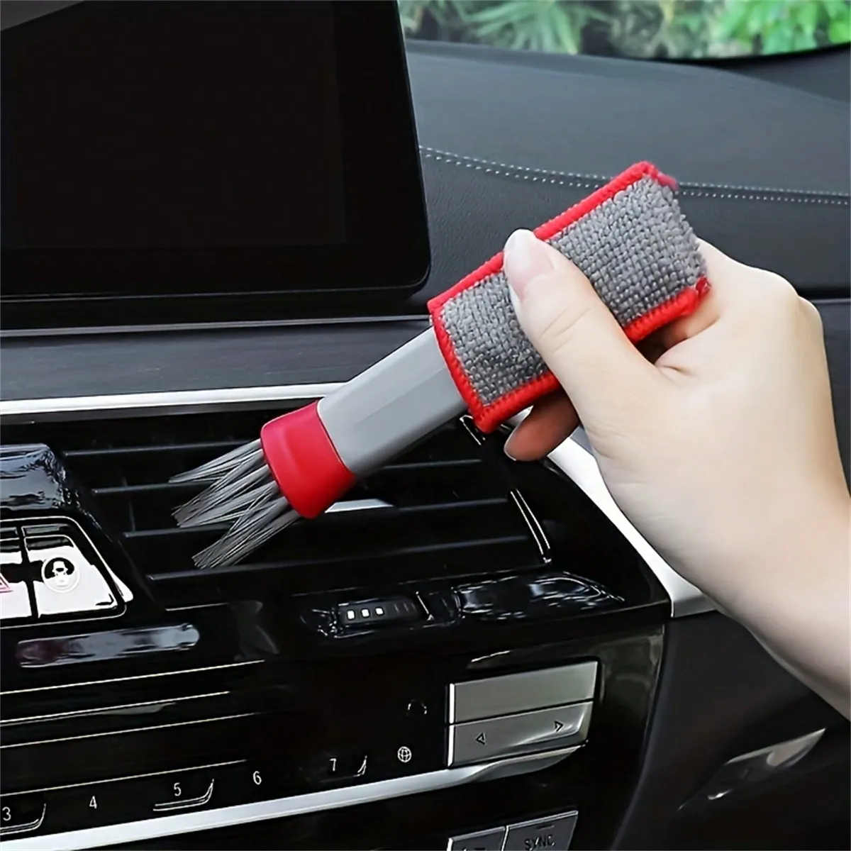 1pc Double-Headed Brush, Car A - Car Cleaning Brush avis et prix