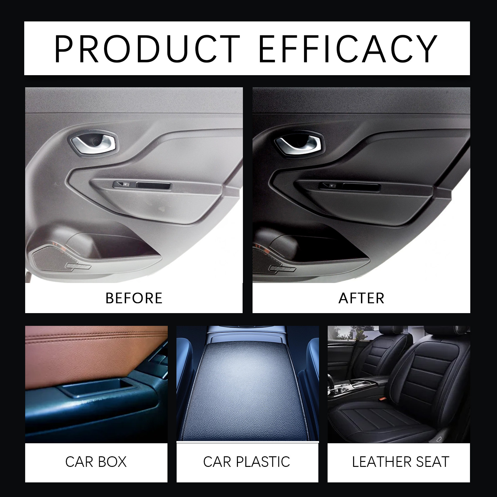 100ml Auto Interior Polish Car - Leather Cleaner Interior avis et prix