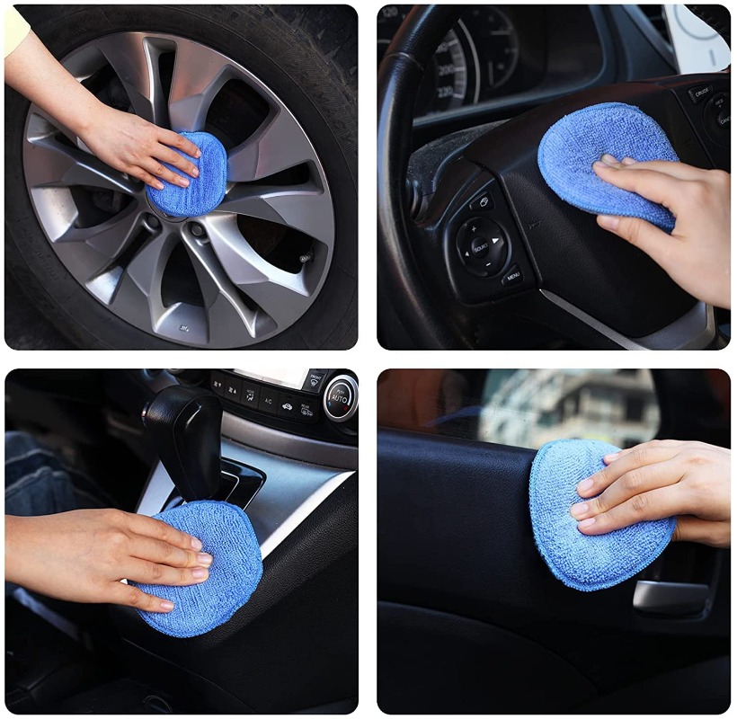 10Pcs Car Detailing Applicator - Wax Applicator Pad avis et prix