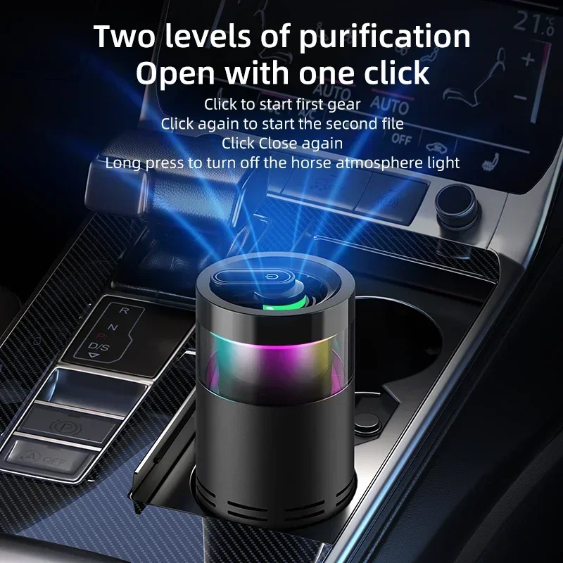 Mini Air Purifier with Aromath - Odor Eliminator Car avis et prix