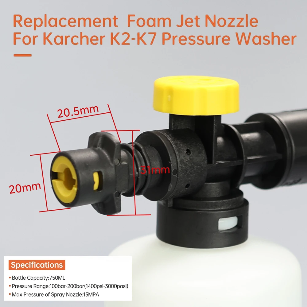 Foam Cannon for Karcher K2 K3  - Foam Cannon Car Wash avis et prix