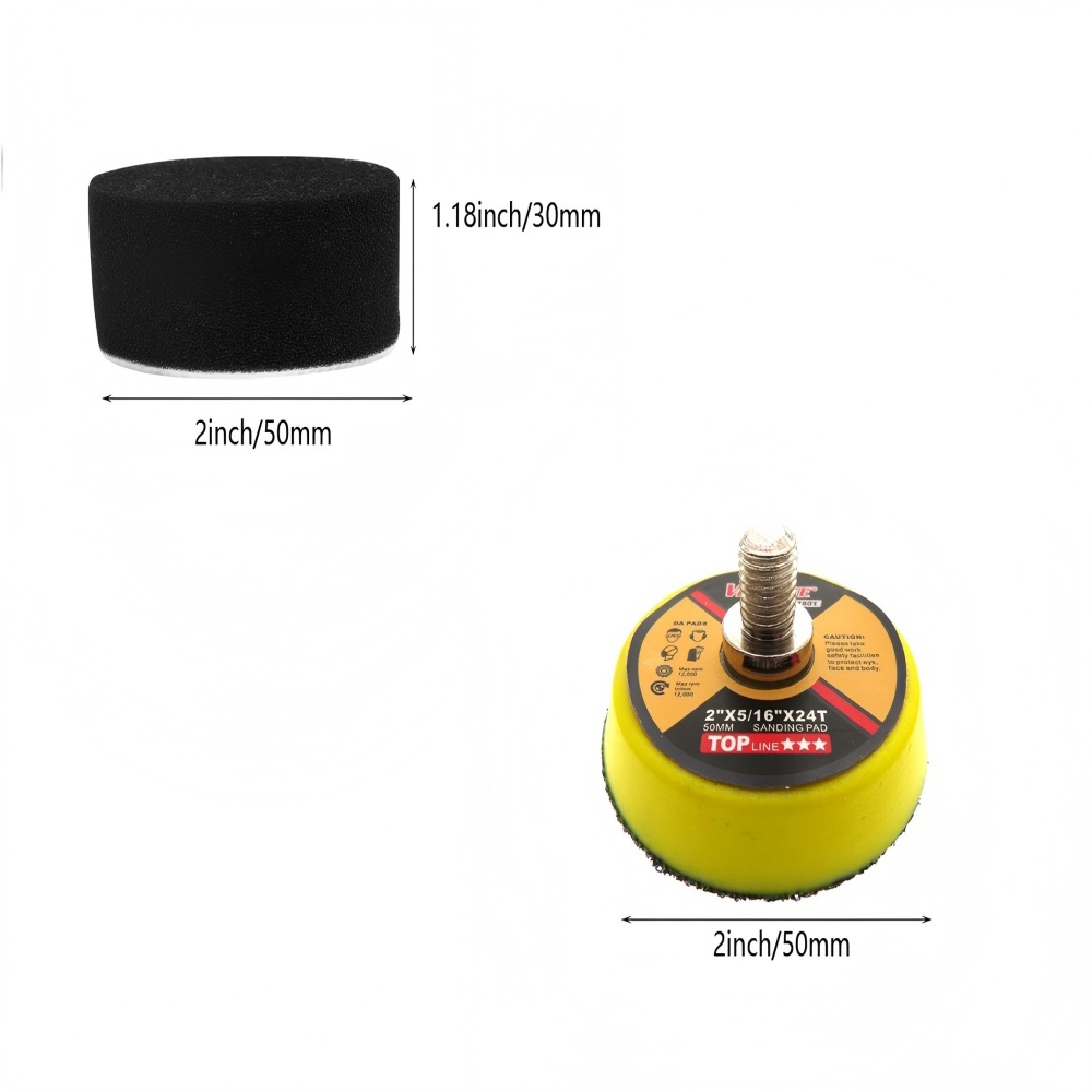 2Inch 50MM Car Doam Polishing  - Polish Pad Set Buffer avis et prix