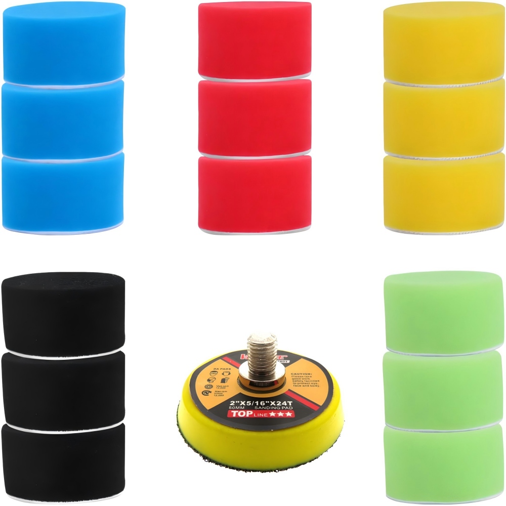 2Inch 50MM Car Doam Polishing  - Polish Pad Set Buffer avis et prix