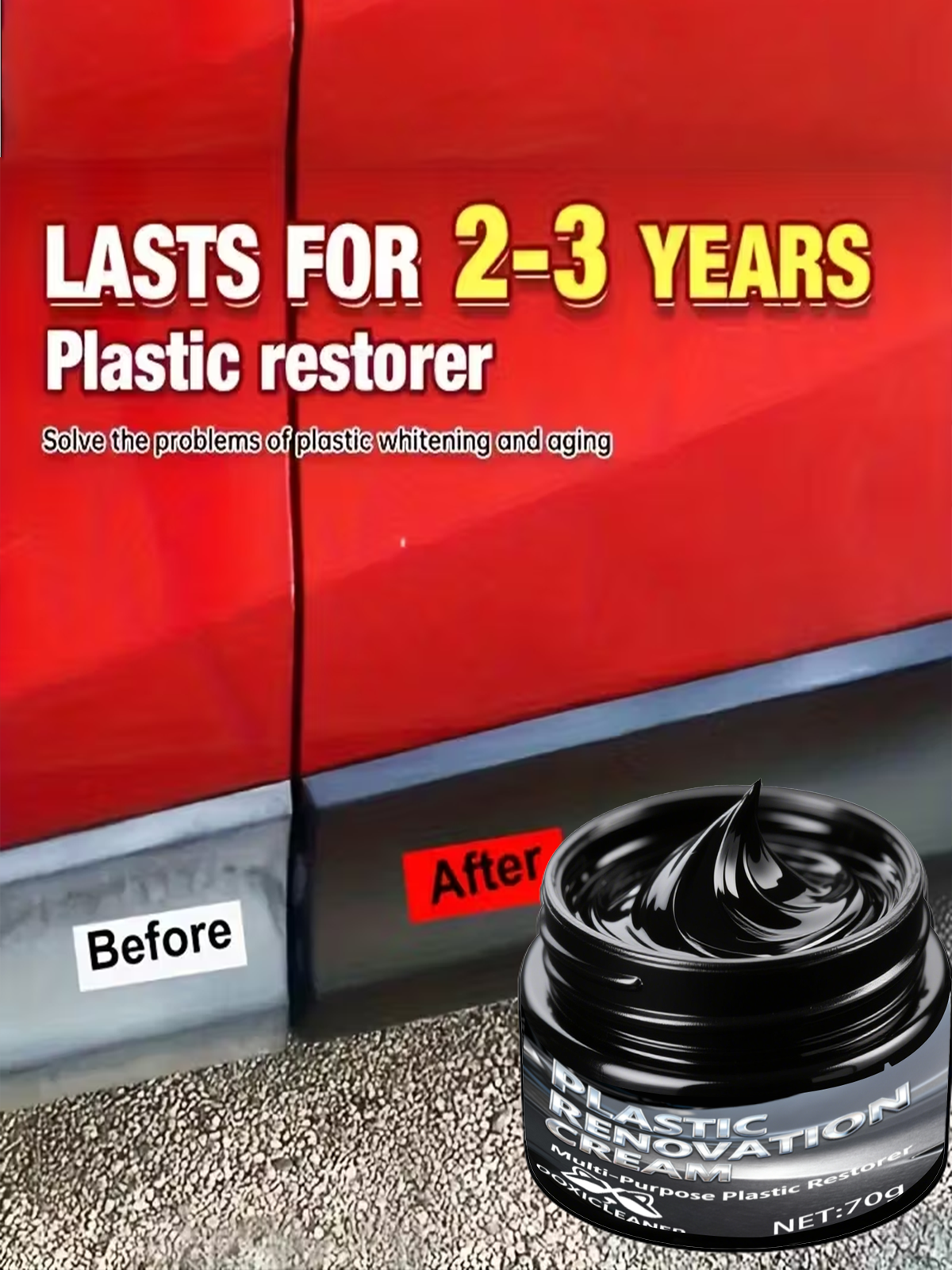Tire Shine & Plastic Repair Pa - Trim Restorer Plastic avis et prix