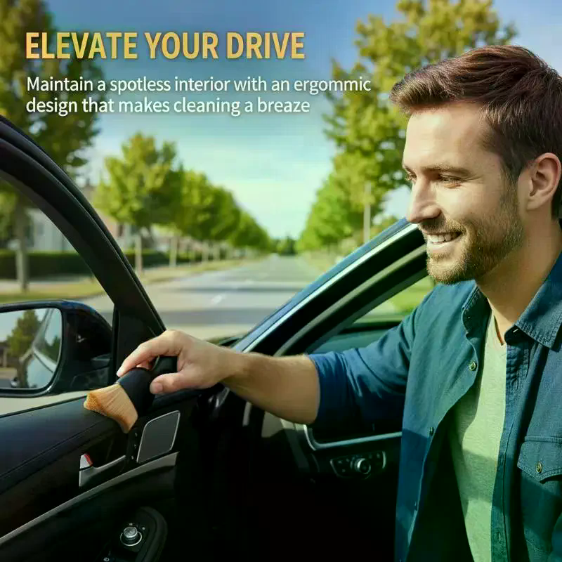 Soft Bristle Car Interior Deta - Dirt Brush Interior avis et prix