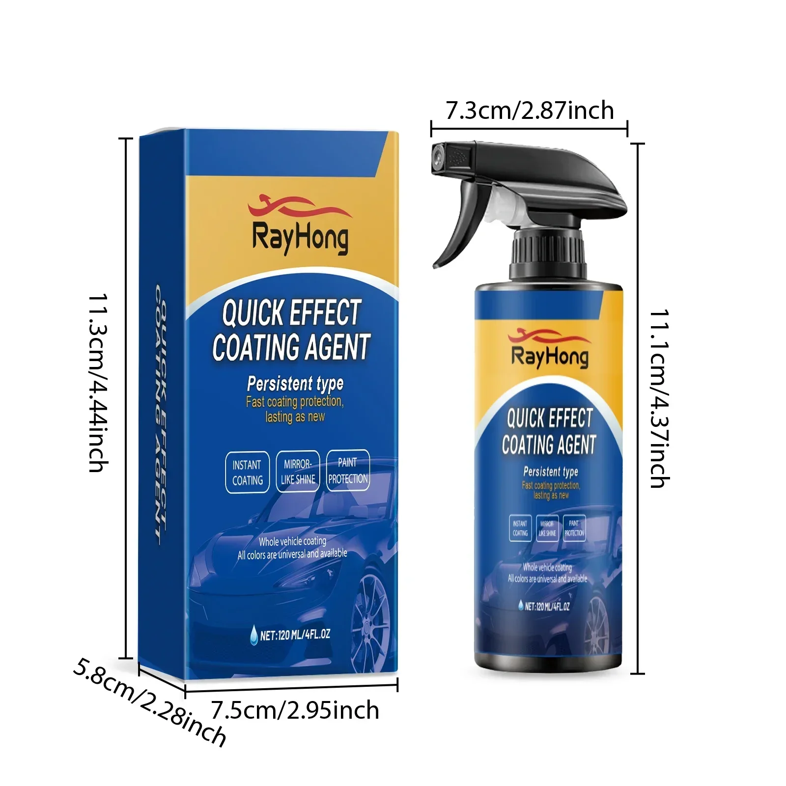 NEW Car Coating Spray Hydropho - Car Wax Ceramic Coating avis et prix