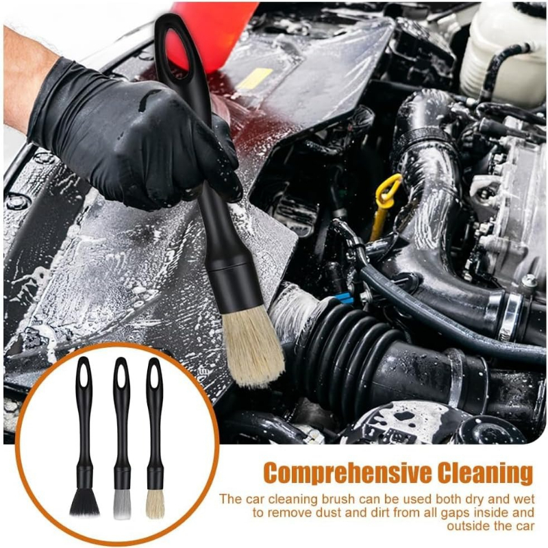 5pcs Automotive Detail Brush K - Interior Detailing Kit avis et prix