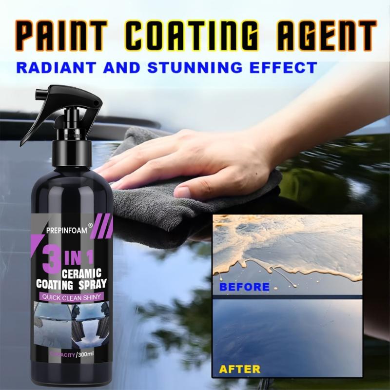 3 In 1 Car Ceramic Liquid Coat - Car Wax Ceramic Coating avis et prix