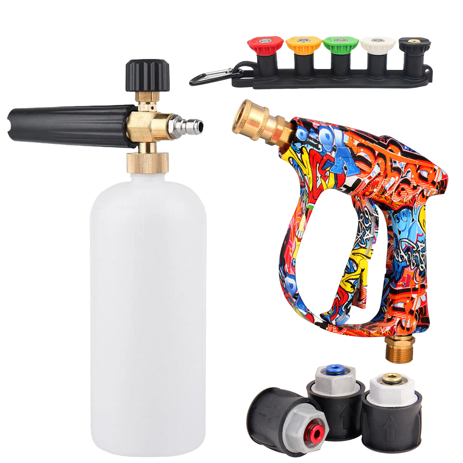 4350PSI High Pressure Water Gu - Pressure Washer Foam Gun avis et prix