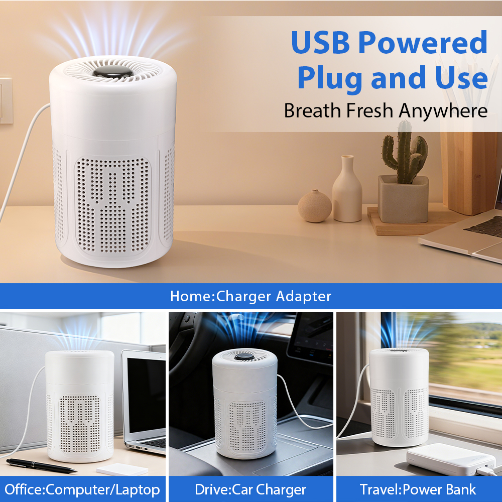 Portable Car Air Purifier Offi - Odor Eliminator Car avis et prix