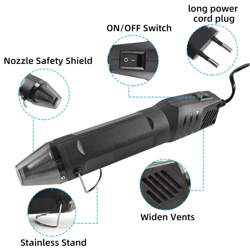 300W EU Hot Air Gun Soldering  - Dryer Car Blower avis et prix