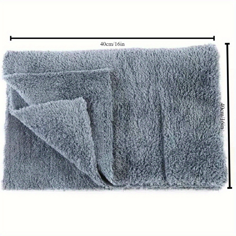 1/2/3/6pcs 16inch X 16inch 400 - Microfiber Towel Detailing avis et prix