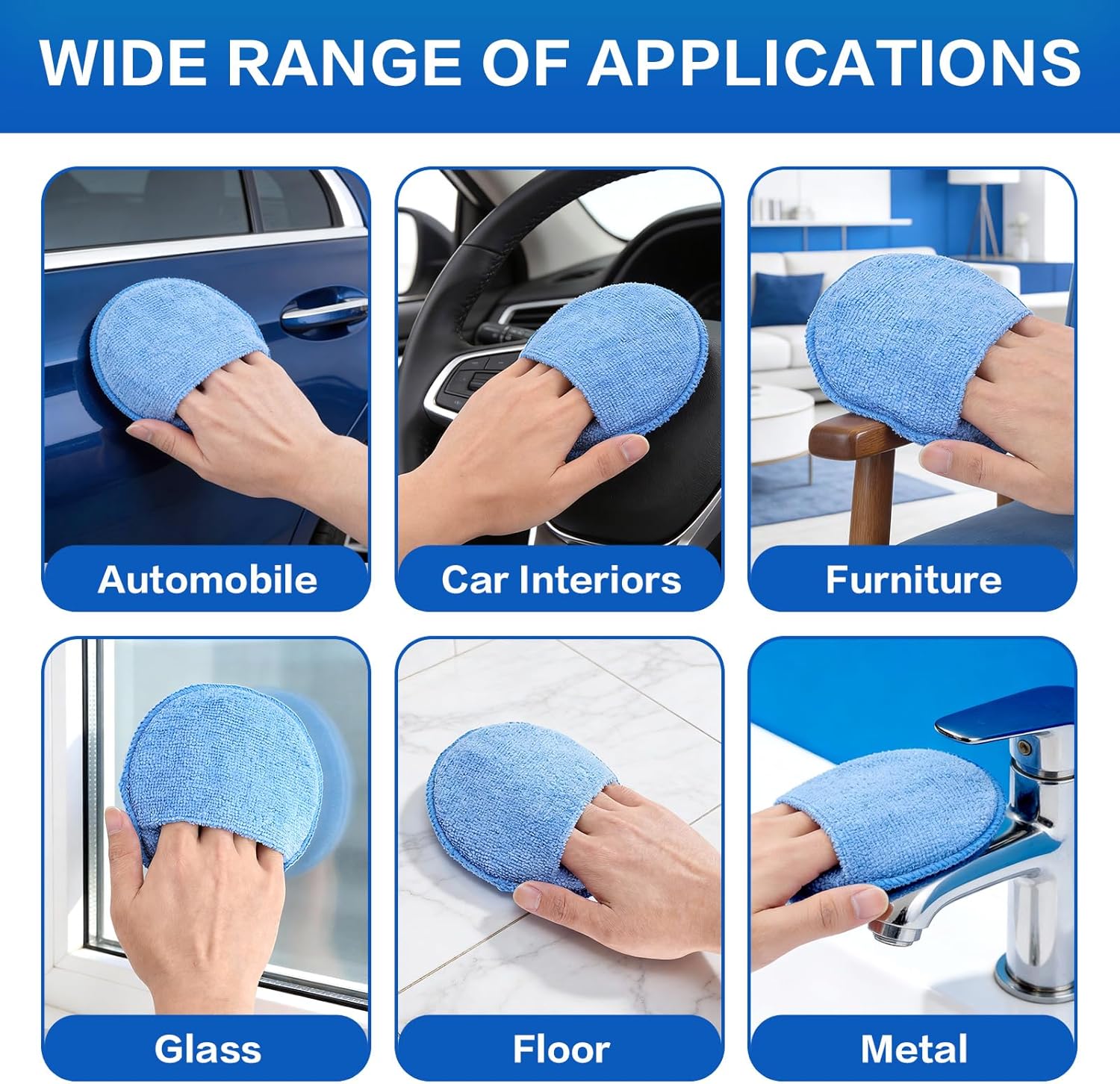 Auto Cleaning Sponge Brush Wax - Wax Applicator Pad avis et prix