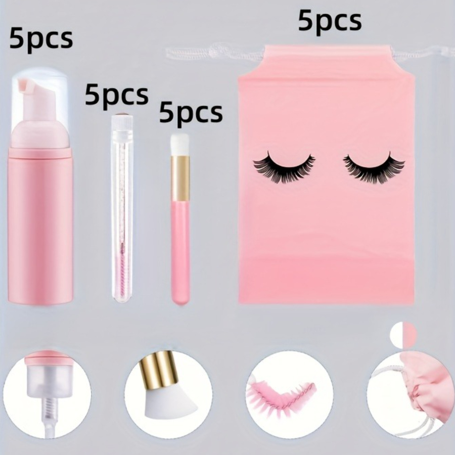 20Pcs Lash Care Kit - 5 Foam P - Detailing Brush Set avis et prix
