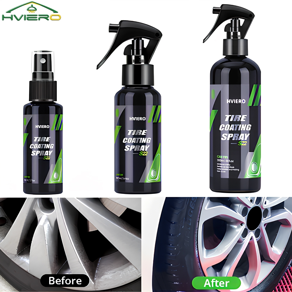 Tyre Gloss HVIERO S22 Tire Coa - Tire Shine Spray Sealant avis et prix