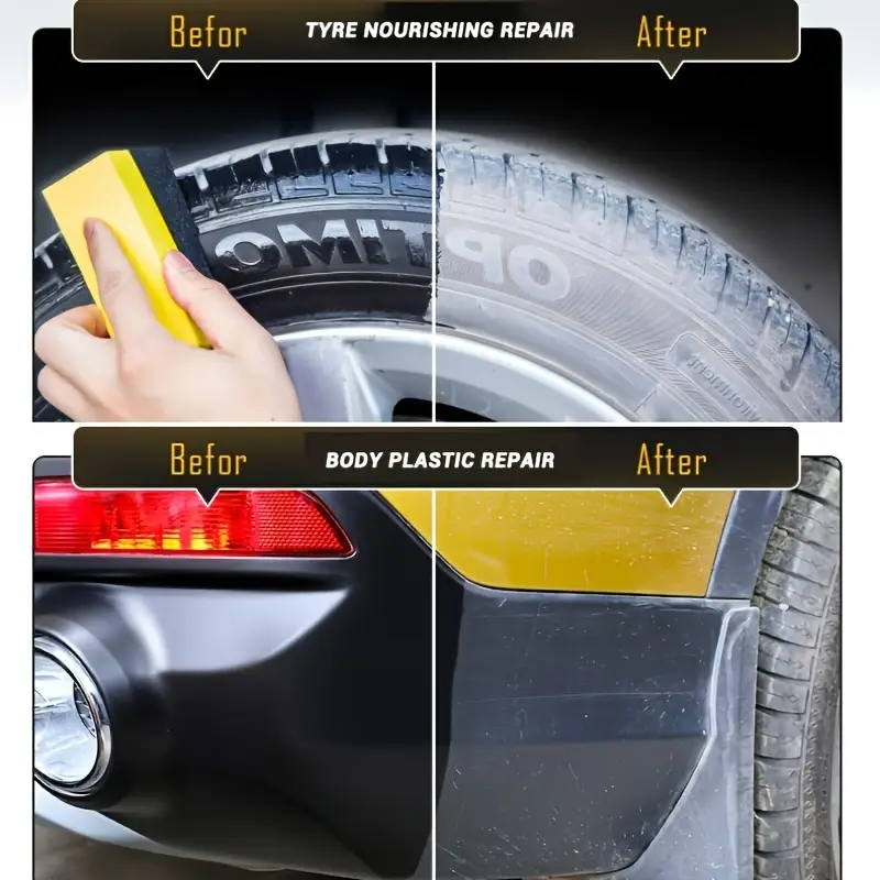 KJM 30ml Tyre Black Trim Resto - Trim Restorer Plastic avis et prix