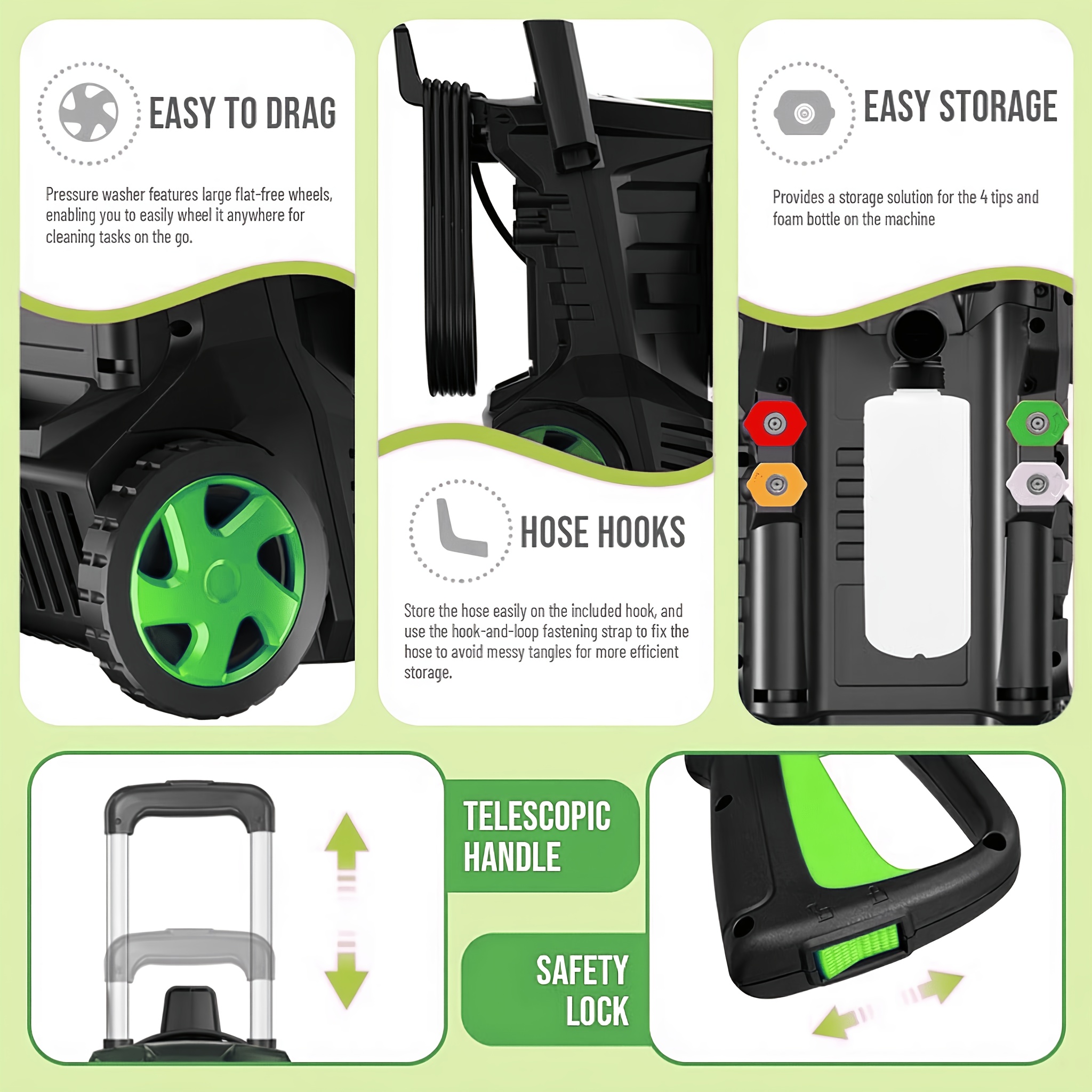 Electric Pressure Washer Power - Foam Cannon Car Wash avis et prix