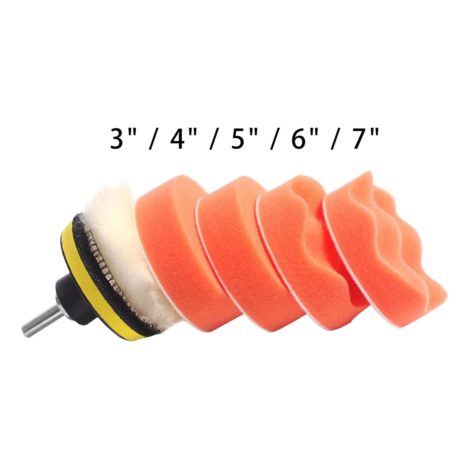 7PCS Auto Detailing Polishing  - Polish Pad Set Buffer avis et prix