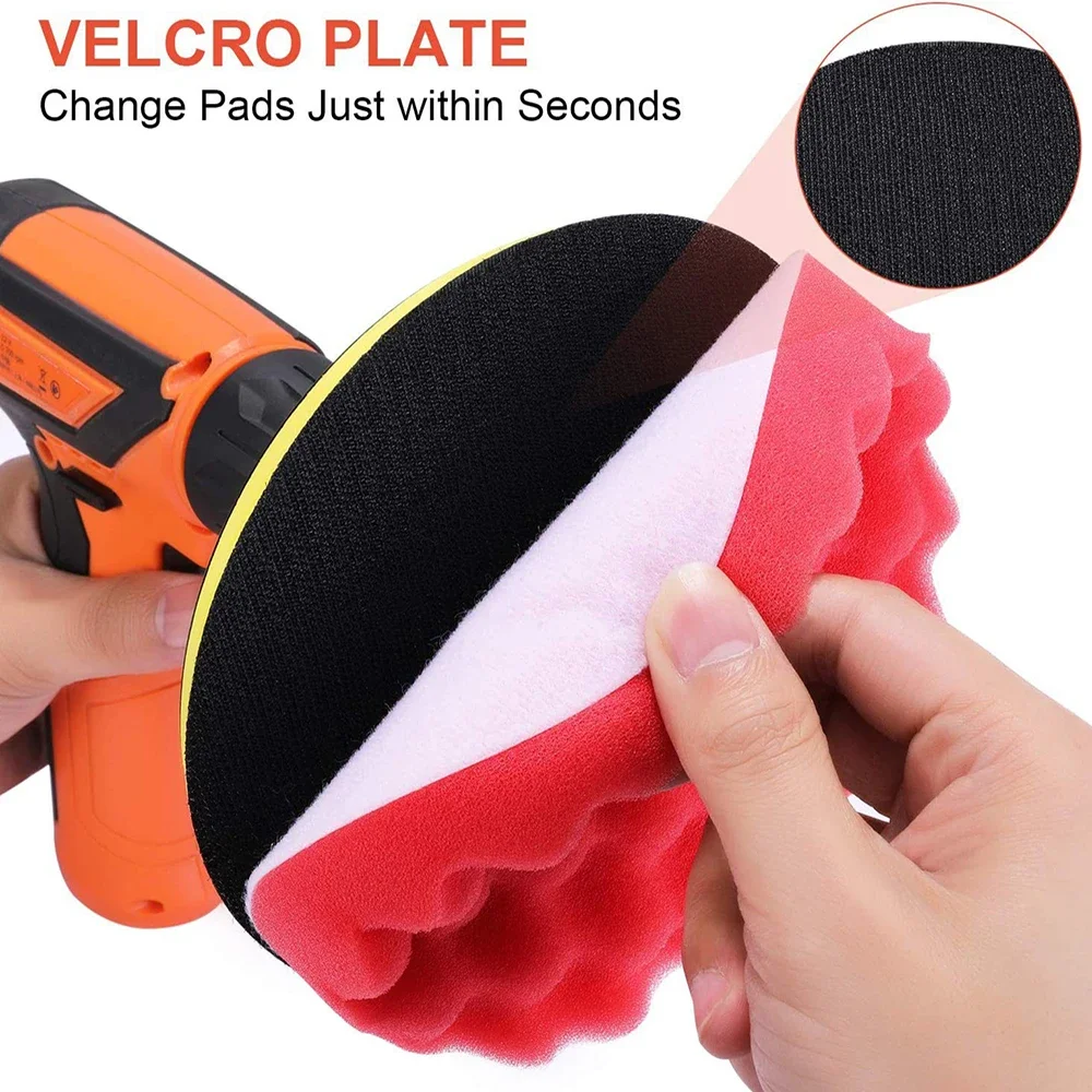 New 8Pcs Car Polishing Pads Ki - Polish Pad Set Buffer avis et prix