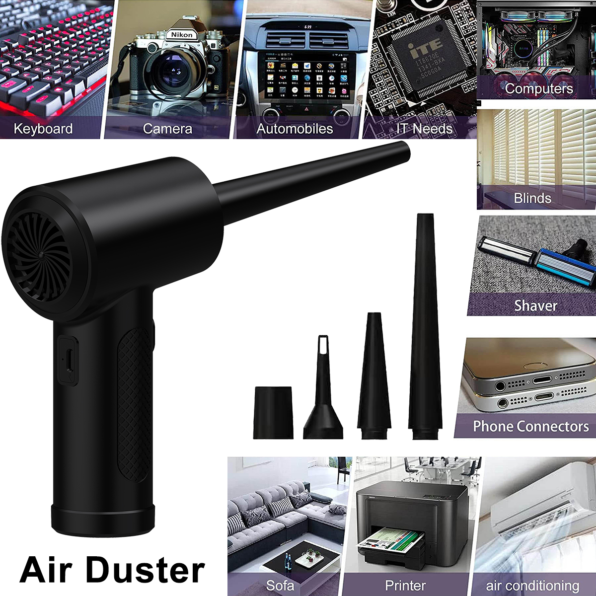 Compressed Air Duster for Comp - Dryer Car Blower avis et prix