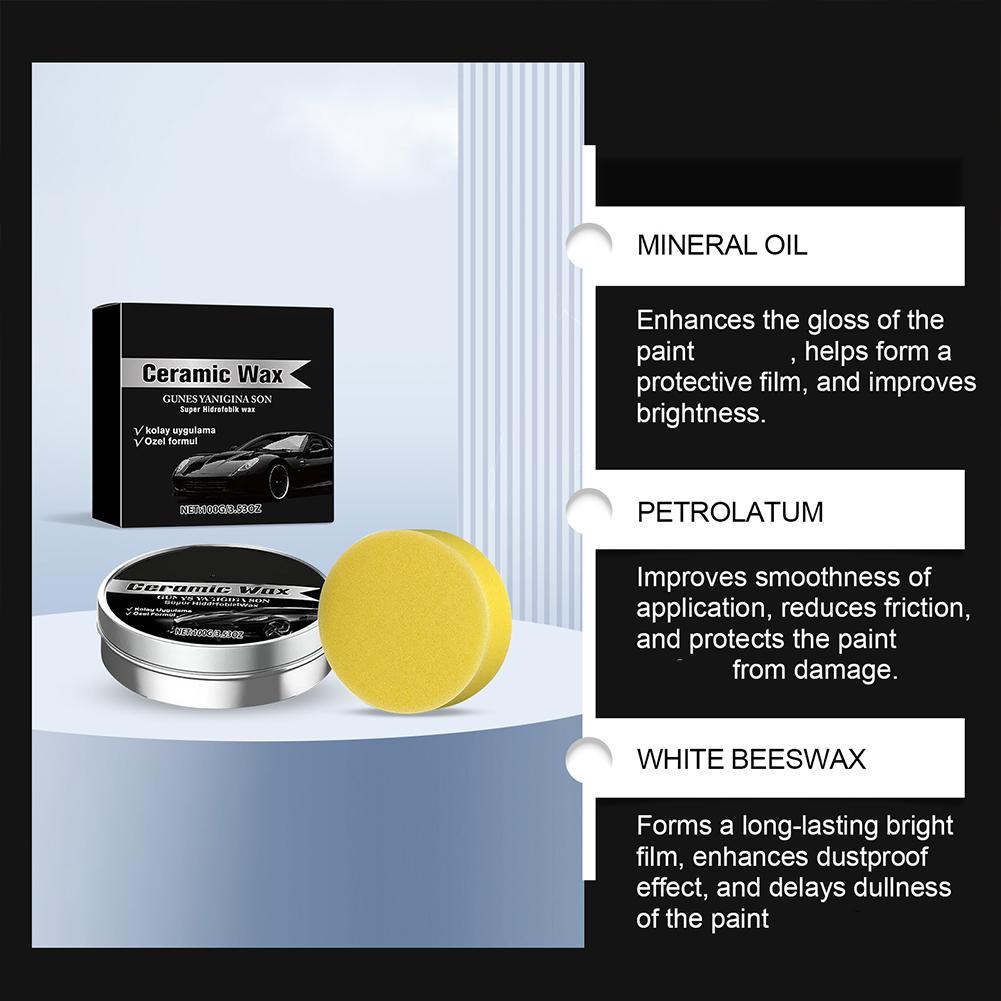 Car Wax Auto Paint Care Cerami - Car Wax Ceramic Coating avis et prix