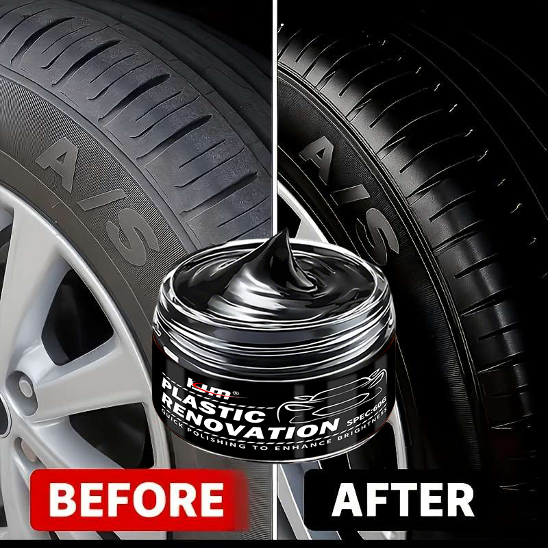 KJM Deep Black Gloss Car Renov - Trim Restorer Plastic avis et prix