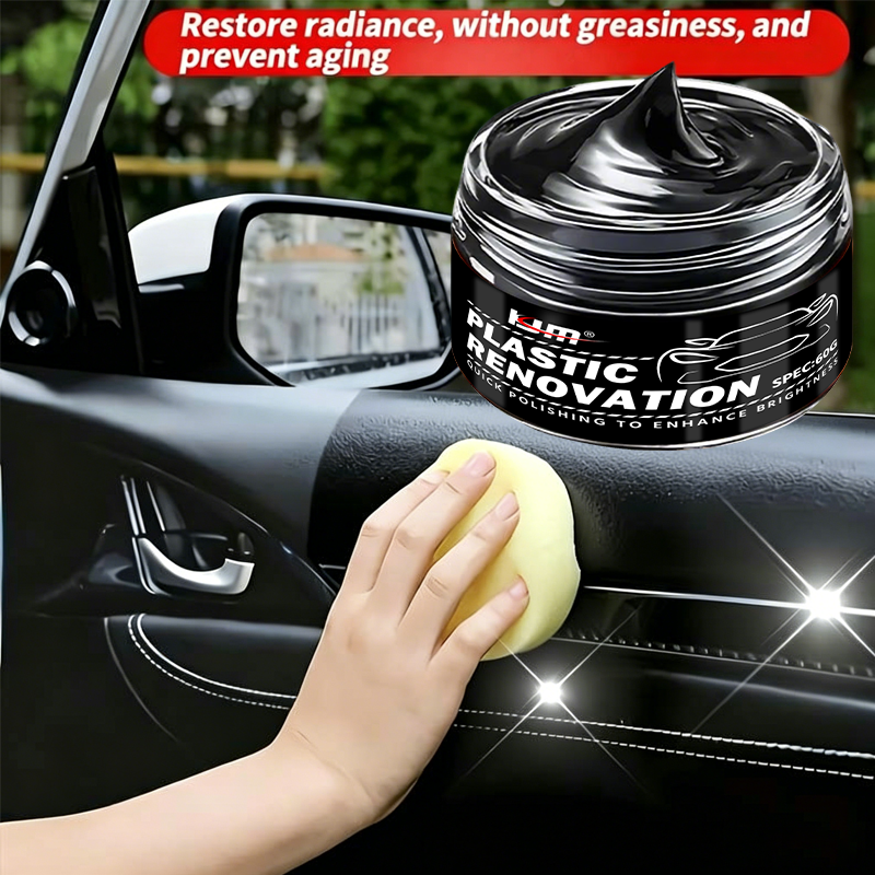 KJM Deep Black Gloss Car Renov - Trim Restorer Plastic avis et prix