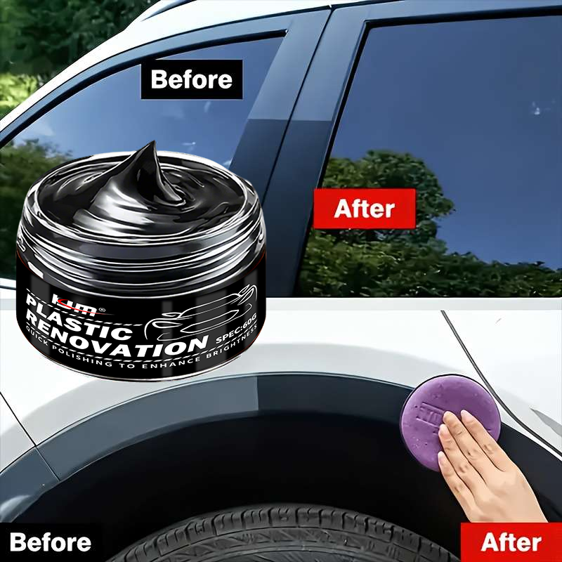 KJM Deep Black Gloss Car Renov - Trim Restorer Plastic avis et prix