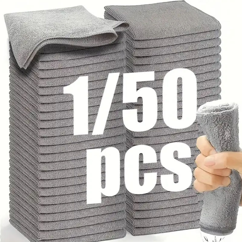 1/50pcs Microfiber Cleaning Cl - Microfiber Towel Detailing avis et prix