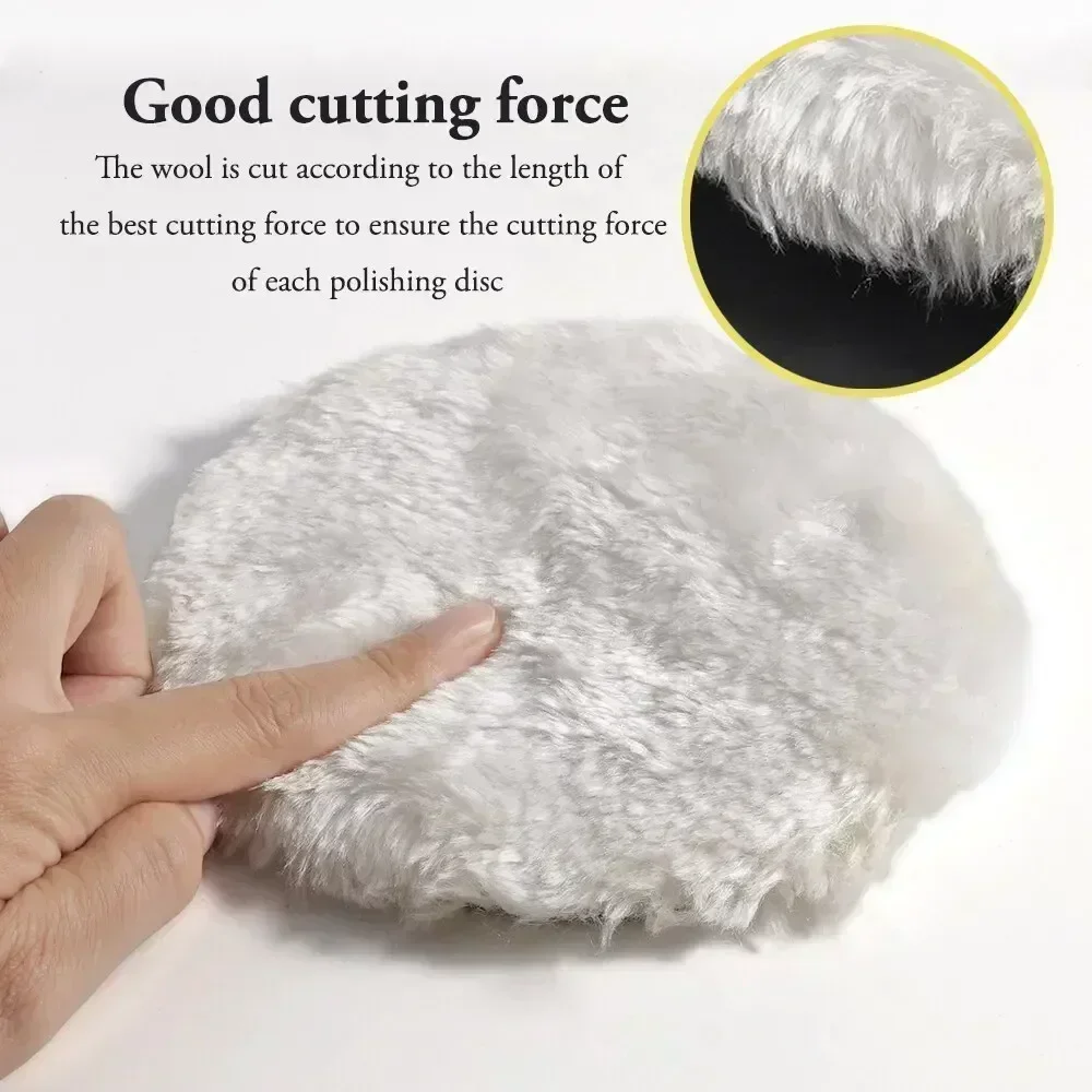 5Pcs/Set Wool Polishing Buffin - Polish Pad Set Buffer avis et prix
