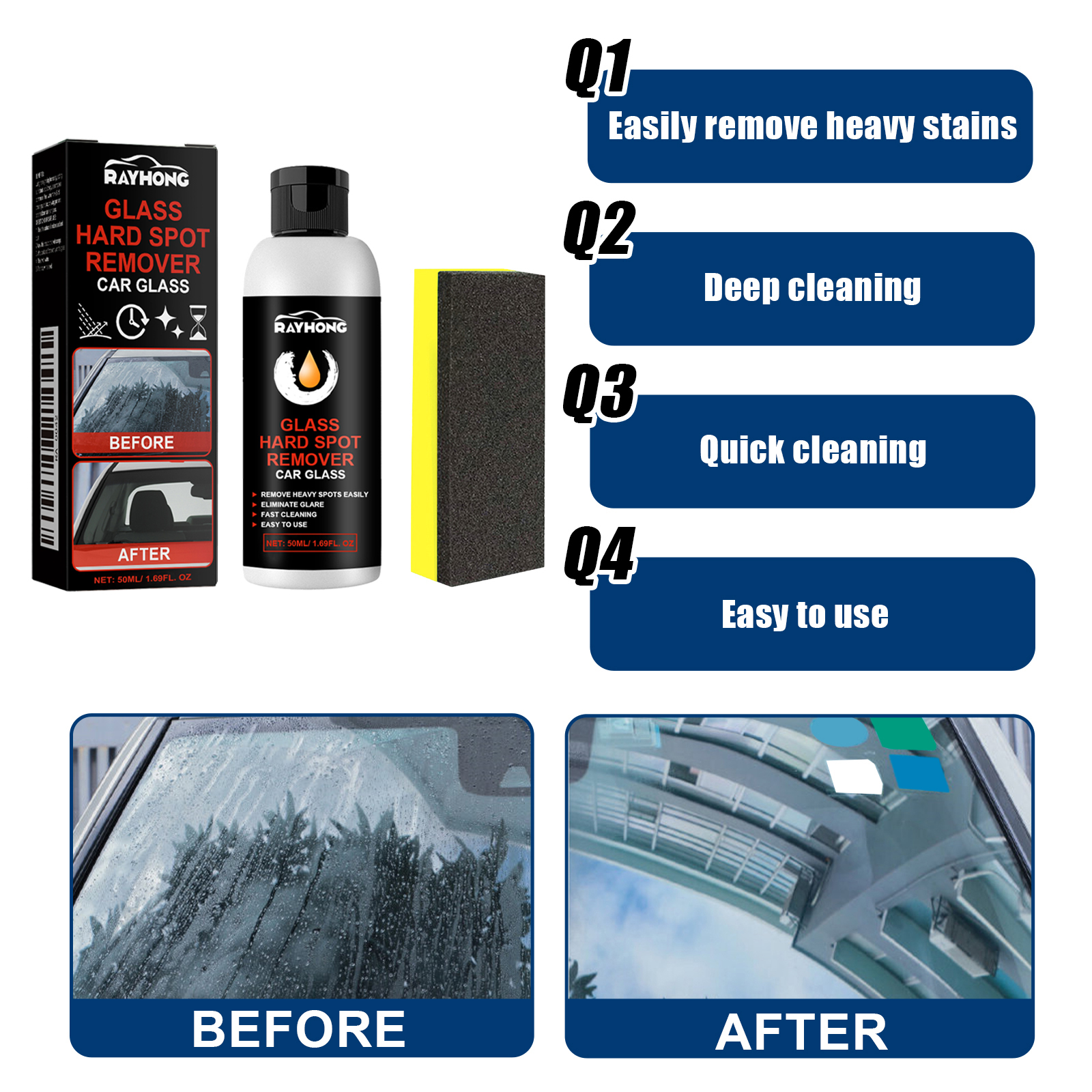 Car Glass Polishing Paste Wind - Car Shampoo Ph avis et prix