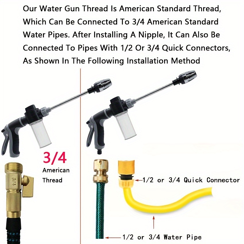 High-Pressure Car Washing Wate - Pressure Washer Foam Gun avis et prix