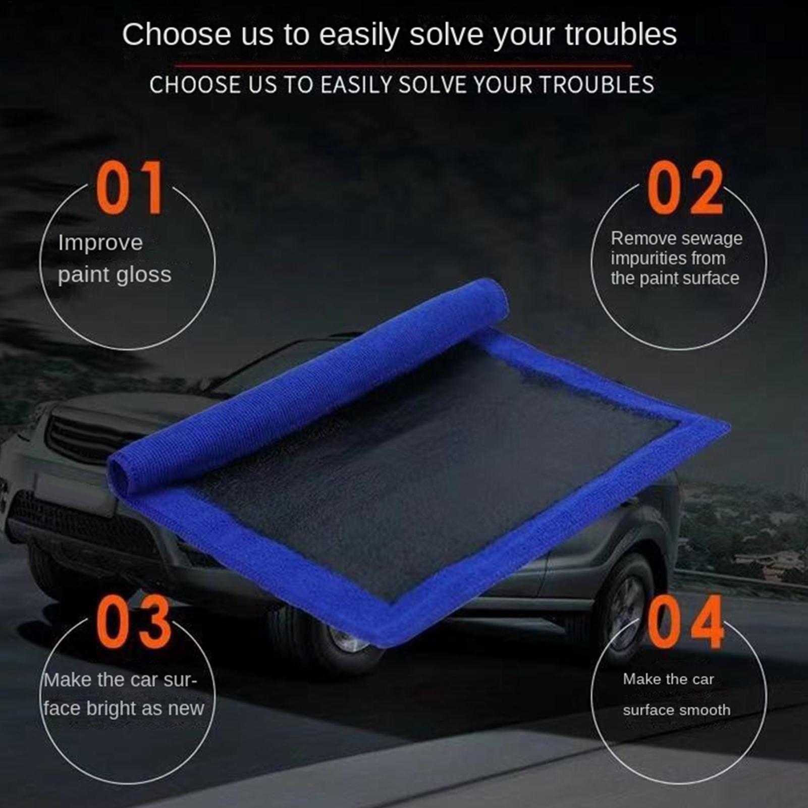 Clay Bar Towel for Car Detaili - Microfiber Towel Detailing avis et prix