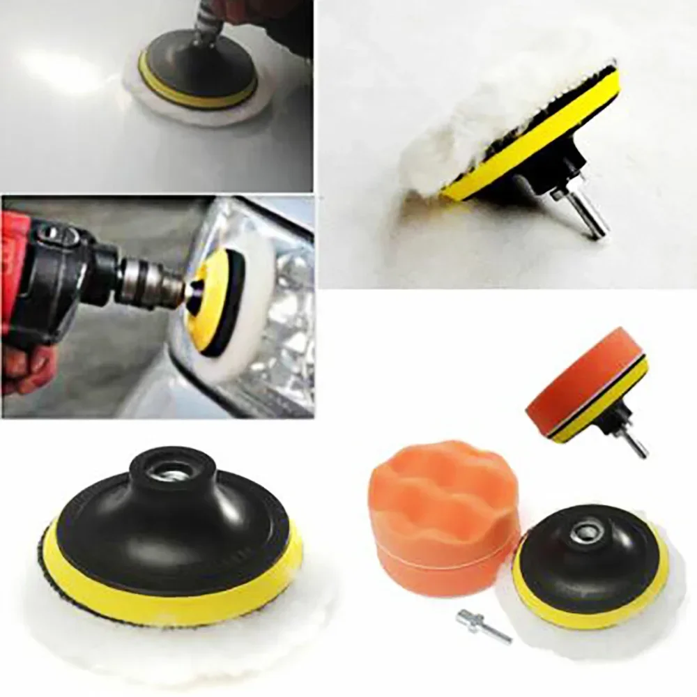 6Pcs Foam Pad Buffer Kit Polis - Polish Pad Set Buffer avis et prix