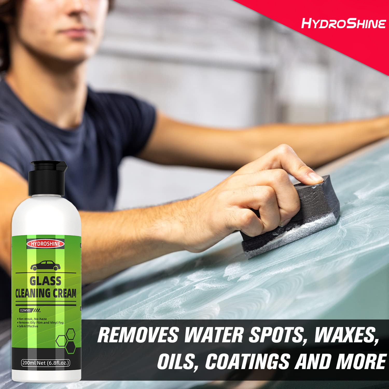 Hydroshine Car Glass Oil Film  - Glass Cleaner Streak avis et prix
