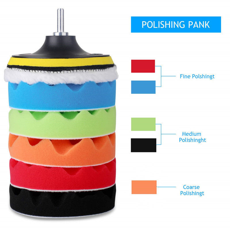 8Pcs Car Polishing Pads Kit 3/ - Polish Pad Set Buffer avis et prix