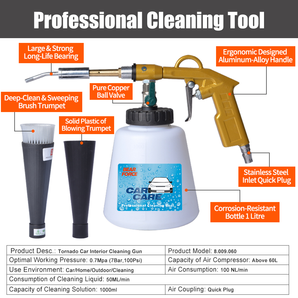 Tornado Pneumatic Air Foam Gun - Pressure Washer Foam Gun avis et prix